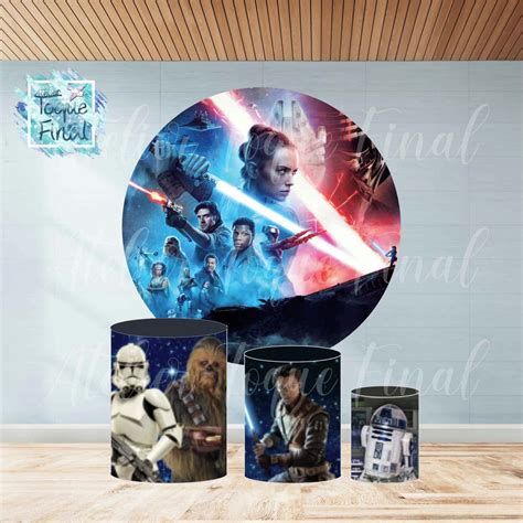 Kit Painel Sublimado Capa De Cilindro Star Wars Elo