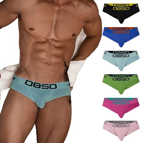 Orlvs Brand Sexy Gay Briefs Men Underwear Male Panties Breathable