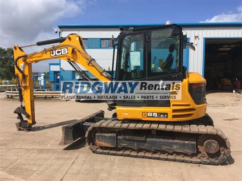 8 Ton Mini Digger Zero Tail Swing Mini JCB 85Z 1 From Ridgway