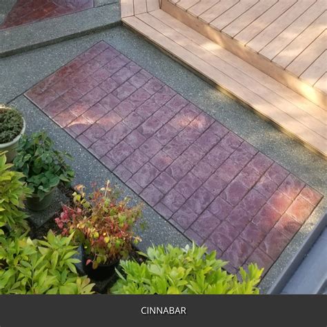 Direct Colors Portico Concrete Paver Stain Cinnabar Solvent-based Ready