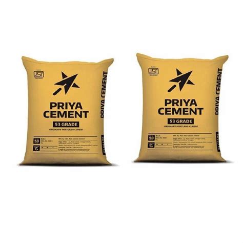 Priya OPC Cement 50 Kg At Rs 320 Bag In Bengaluru ID 2854875045173