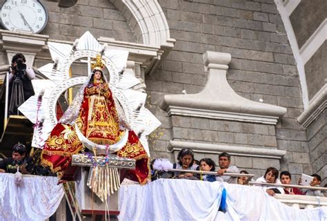 La Libertad Virgen De La Puerta Celebrar Con Fieles En Trujillo