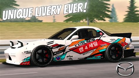 Mazda Rx7 Japanese Style Racing Livery Tutorial Easy Pandem Design