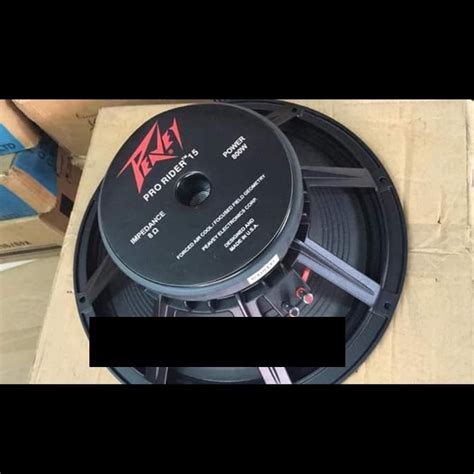 Komponen Speaker Peavey Pro Rider 15 Inch 800 Watt Lazada Indonesia