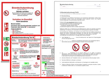 Brandschutzordnungen Erstellung Der Brandschutzordnung Nach DIN 14096