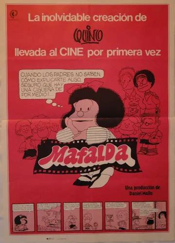 Afiche Mafalda La Pelicula Original Cine Inconseguible En Venta En