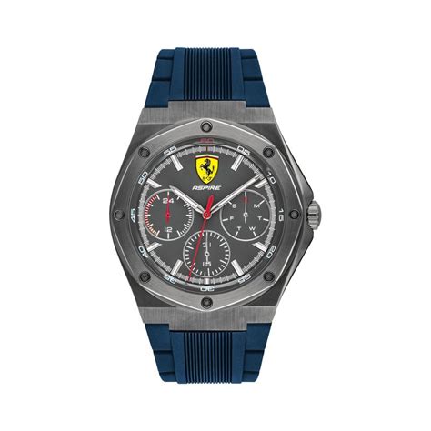 Buy Scuderia Ferrari Aspire Mech Automatic Black Round Dial Men S Watch