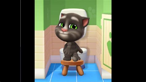 Talking Tom Fun In The Toilet My Talking Tom Youtube