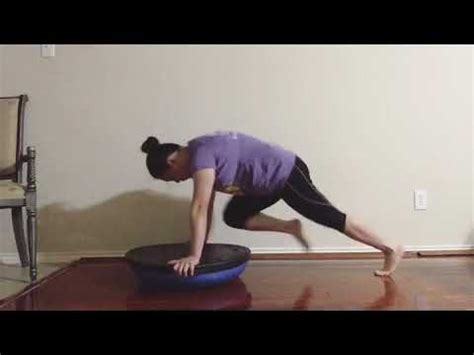 Mountain Climbers BOSU YouTube