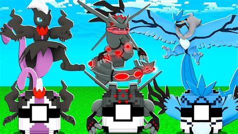 Fus O Mewtwo Dark Rayquaza Steel E Yveltal Gelo Na Lucky Pixelmon