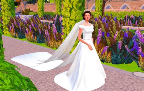 Sims 4 Crown Princess Victoria Wedding Dress Ryley Victoria