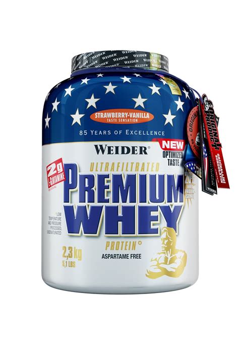 Weider PREMIUM WHEY 2300 gr Vanilya ve Çilekli Fiyatı Yorumları