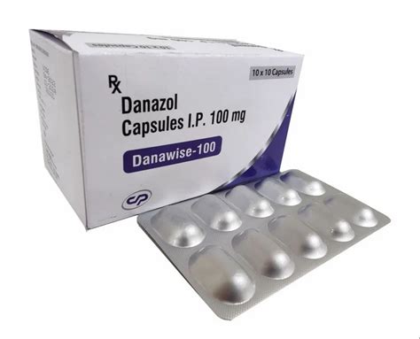 Danazol 100 Mg Capsules At Rs 590 Stripe Pharmaceutical Capsules In