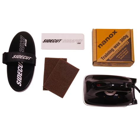 Basic Waxing Kit Ski And Snowboard Sidecut