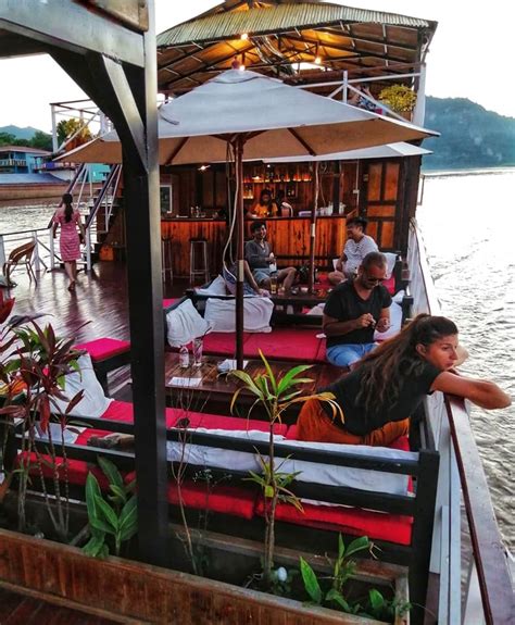 Sunset Cruise In Luang Prabang Khopfa Mekong Cruise Sunset Cruise