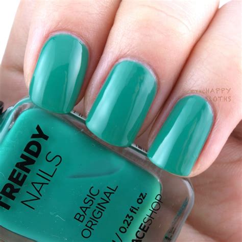 Thefaceshop Holiday 2015 Trendy Nails Nail Polish Collection Review