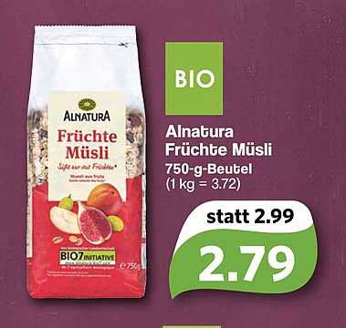 Alnatura Fr Chte M Sli Angebot Bei Famila Nordwest Prospekte De