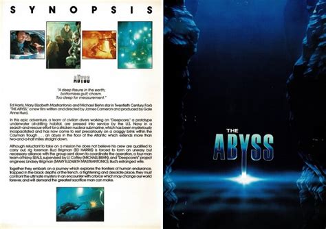 abyss   film poster gallery