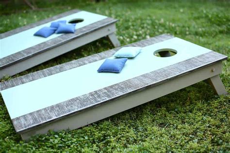 How to Build a Set of DIY Cornhole Boards - TheDIYPlan