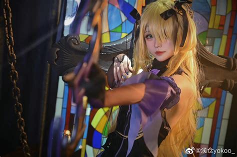 【cos】原神 断罪皇女 菲谢尔浅仓yokoo 次元小镇