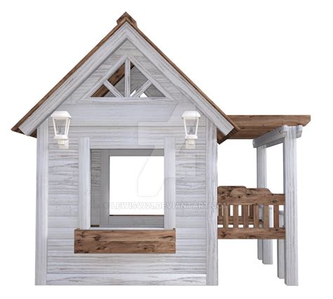 White Wood Cubby House Png Overlay By Lewis4721 On Deviantart