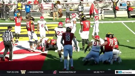 End Zone Roman Hemby Scores 1 Yard Rushing Touchdown Espn Video