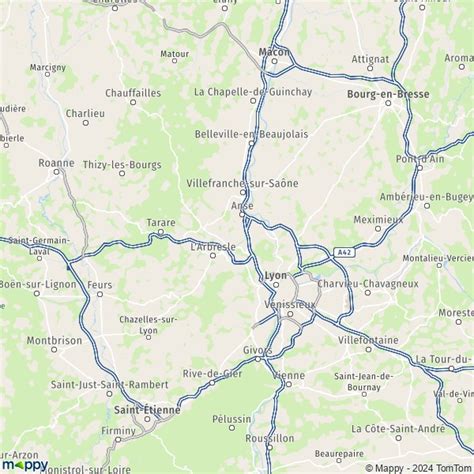 Info trafic Rhône la circulation en temps réel Mappy