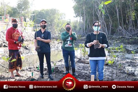 Ny Putri Koster Ajak Generasi Muda Jaga Kelestarian Mangrove Dewata News