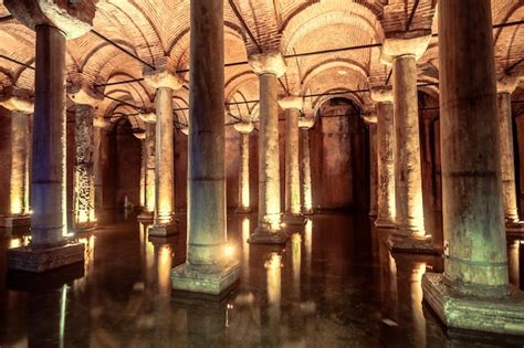 Premium Photo Basilica Cistern Is The Largest Ancient Underground