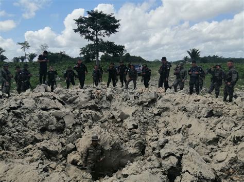 Ej Rcito De Guatemala Inhabilita Pista Clandestina En San Luis Pet N