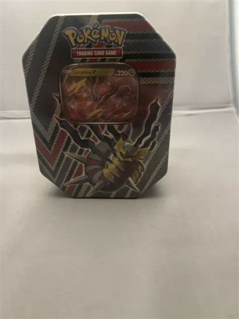 Pok Mon Tcg Hidden Potential Giratina V Tin Trading Card Game Booster