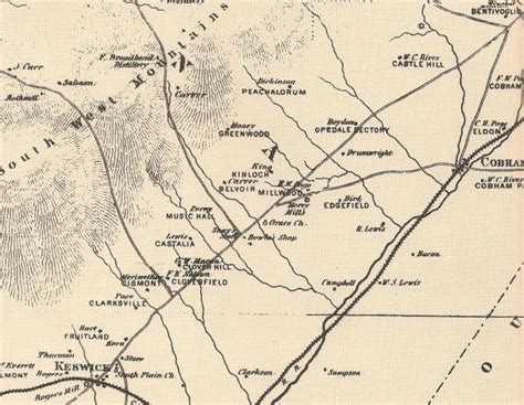 Old Albemarle, VA map | Virginia history, Family history, Albemarle