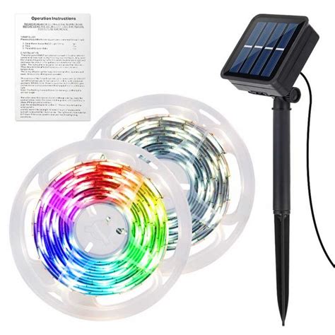 Solar Led Light Strip Outdoor Waterproof Obitol