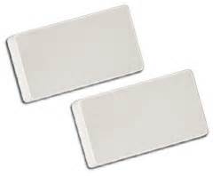 Humbucker Cover Set No Holes - White - Humbucker - Pickup Covers