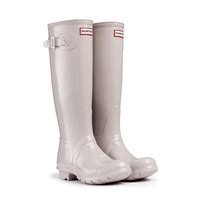 Hunter Original Gloss Wellington Boots Stone Uttings Co Uk