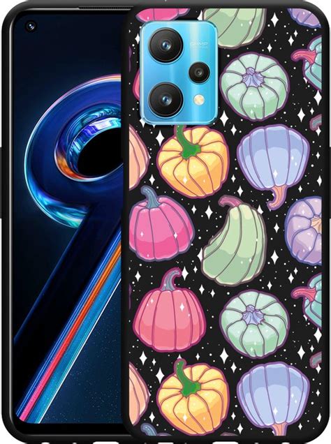 Realme Pro Hoesje Zwart Magische Pompoenen Designed By Cazy Bol