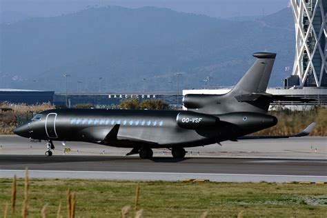 FALCON 8X OO VSF BCN LEBL LUXAVIATION BELGIUM Eugeni Reguill Flickr