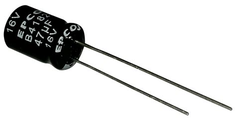 Capacitor Eletrol Tico Uf X V Ded Componentes Eletr Nicos