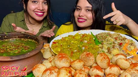 Spicypani Puri Challenge Pani Puri Eating Challenge Indian Street