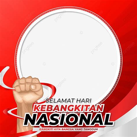 Indonesian Flag Vector Hd Png Images Twibbon Hari Kebangkitan Nasional