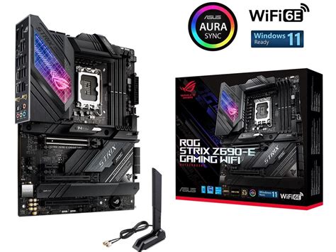 Asus Rog Strix Z E Gaming Wifi Motherboard Ddr Th Gen Lga