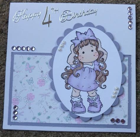 Magnolia Tilda Stamps King Tilda Handmade Birthday Card