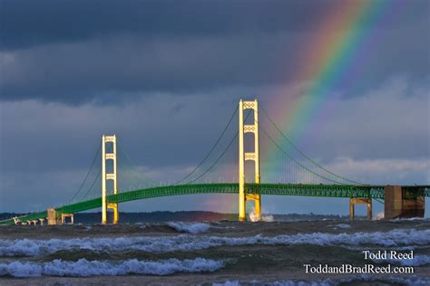 Mackinac Bridge Rainbow (8597)