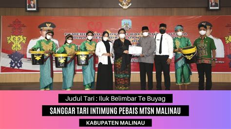 Temu Tari Se Kalimantan Utara Tahun 2021 Sanggar Tari INTIMUNG PEBAIS