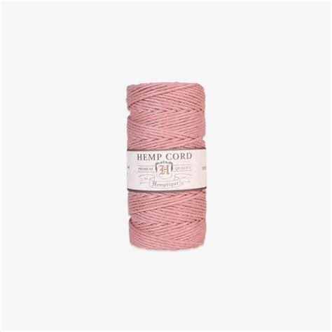 Hemp Cord Dusty Pink Kartotek Copenhagen
