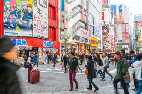 Akihabara Electric Town In Tokyo Editorial Photo Image Of District