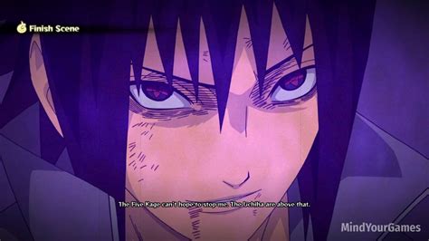 Naruto Shippuden Ultimate Ninja Storm Sasuke Vs Kage K Fps