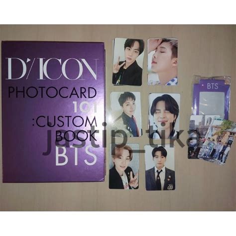 Jual Update Stock Baru Dicon 101 BTS Photocard Jungkook Taehyung V