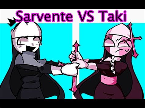 Friday Night Funkin Taki Vs Sar Cutscenes Sarvente S Mid Fight