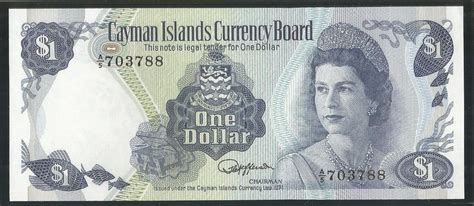 Banknote Dollar Cayman Inseln Bankfrisch Kaufen Auf